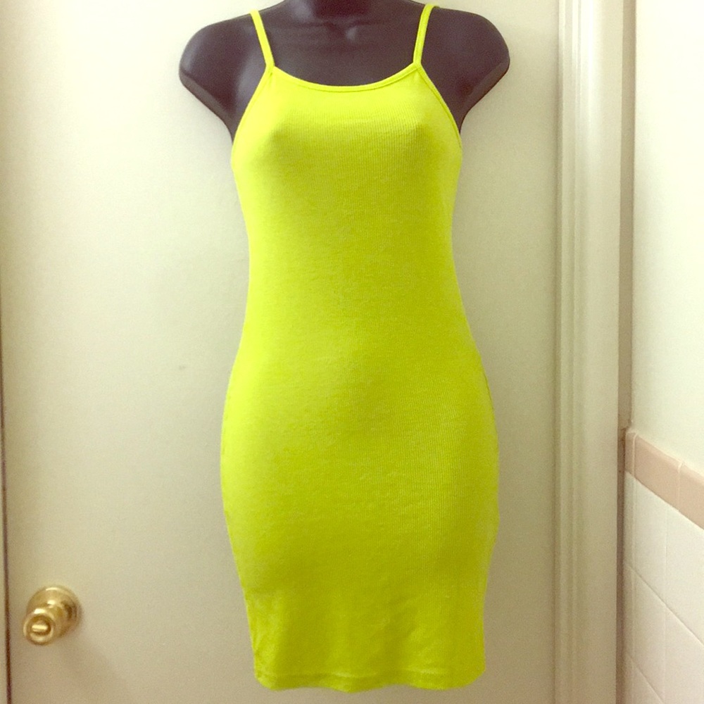 Spaghetti strap mini dress